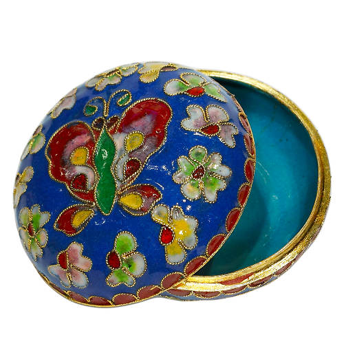 Döschen L 0271 blau